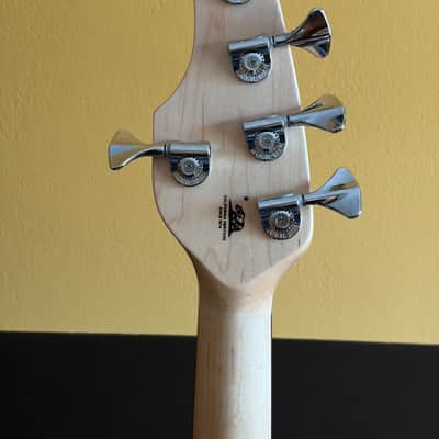 Ernie Ball Music Man Bongo 5 HH 2025 Blood Orange image 4