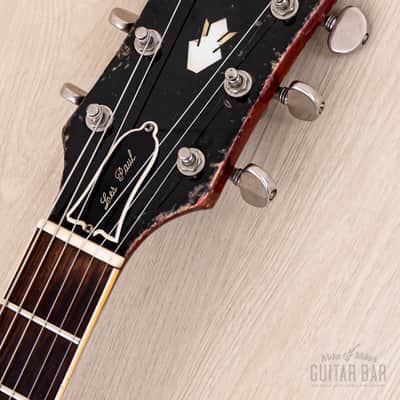 1962 Gibson Les Paul SG Standard Employee Guitar Cherry w/ Pat # Pickups, Sideways Vibrola, Case image 4