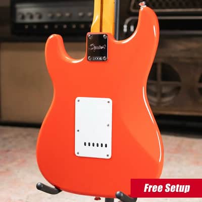 Squier Classic Vibe '50s Stratocaster Electric Guitar - Fiesta Red image 2