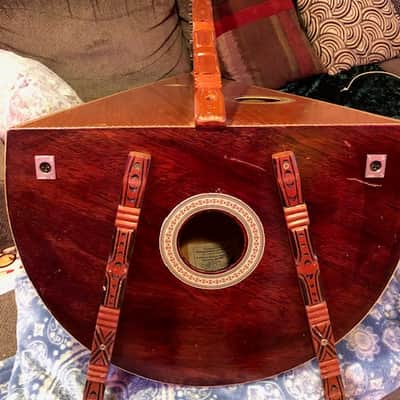 Peruvian harp made by local craftsmen Lima-local craftsmen luthier 1970 - Gloss image 3