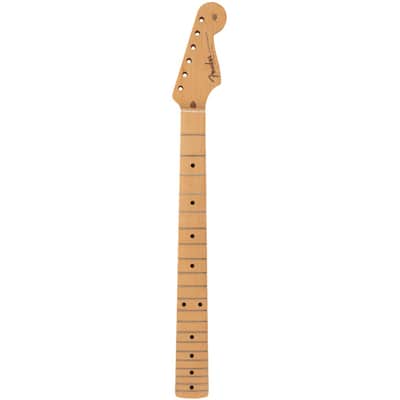 Fender Made-in-Japan Traditional II 50's Strat Neck, 21 Vintage Fret, U Shape image 4