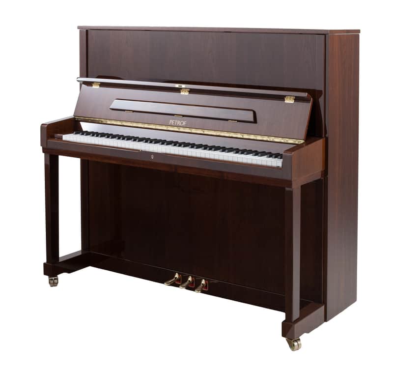 Petrof P 131 M1 Walnut high polish Upright Pianos image 1