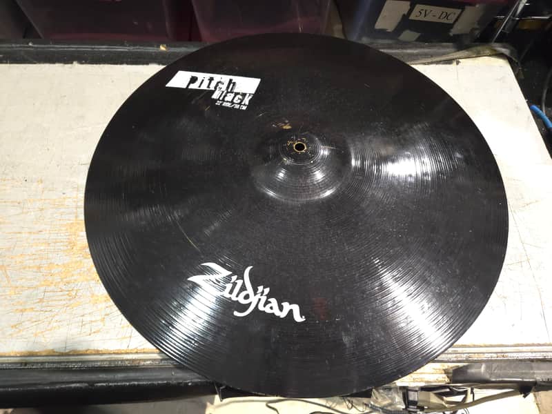 Zildjian Pitch Black Ride 22" image 1