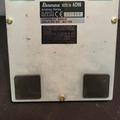 Vintage Ibanez AD99 Analog Delay with original box, paperwork, and power supply! image 14