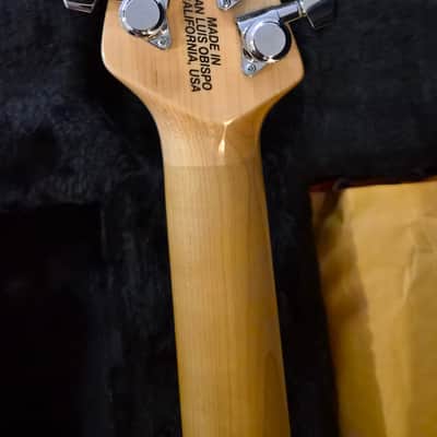 Ernie Ball Music Man Reflex HT with Maple Fretboard 2014 - 2015 - Black image 6