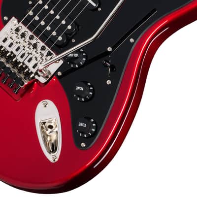 Immagine Kramer Pacer Deluxe Electric Guitar - Ruby Red Metallic - 7