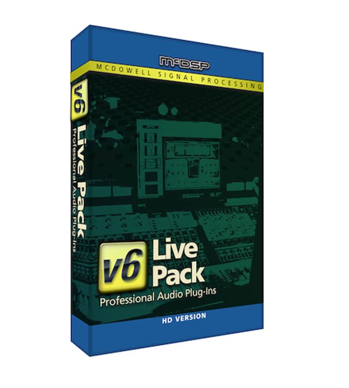 McDSP Plugins Live Pack II HD v6 image 1