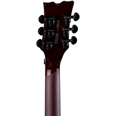Dean TB SEL F QM NBST TB Select Floyd QM Natural Black Burst Select Quilt-top with Floyd Electric Guitar Natural Black Burst image 7