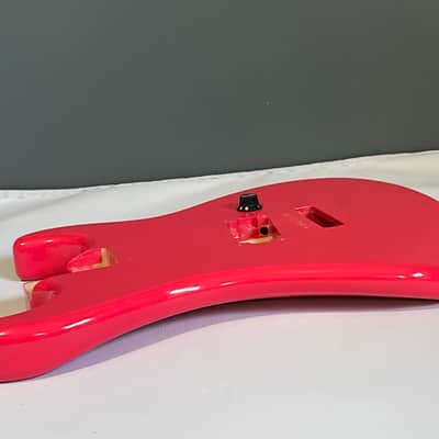 2021 Indonesia Kramer Baretta Special Ruby Red Mahogany Guitar Body 6 Post Tremolo image 18