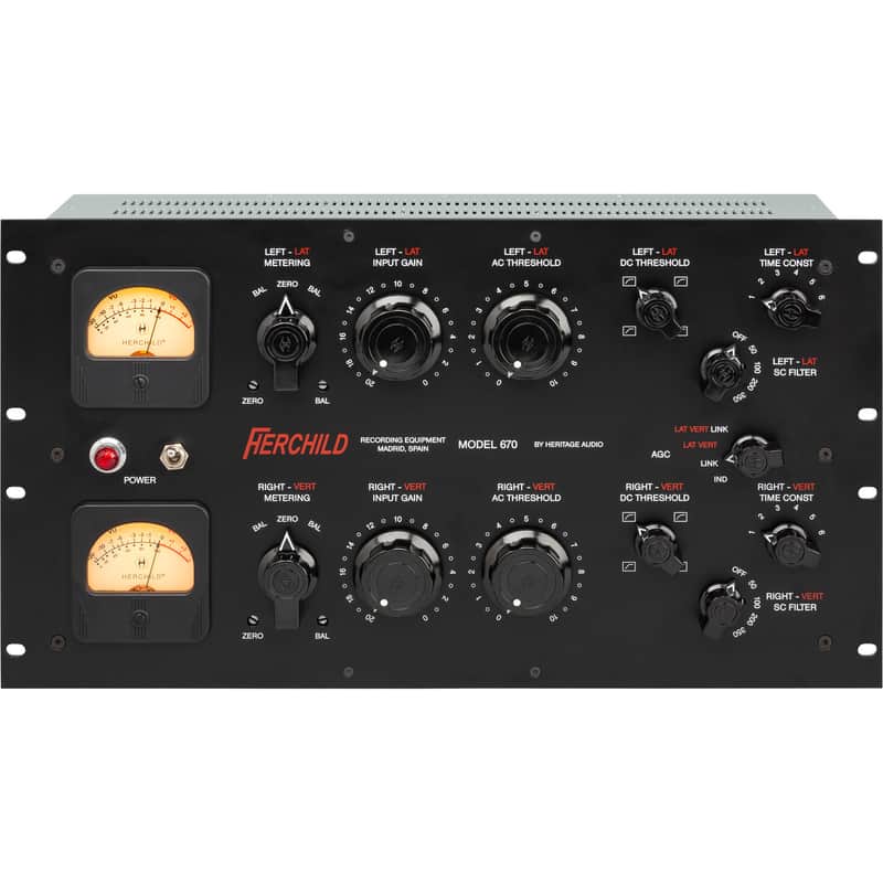 Heritage Audio Herchild 670 Stereo Tube Compressor image 1