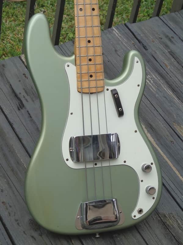 Fender Precision Bass 1972 Firemist Silver image 1