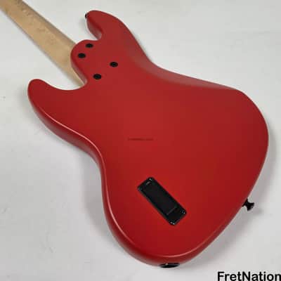 Marco Bass Guitars TFL-5 5-String 34.5" Satin Red Glockenklang - 9.84lbs image 20