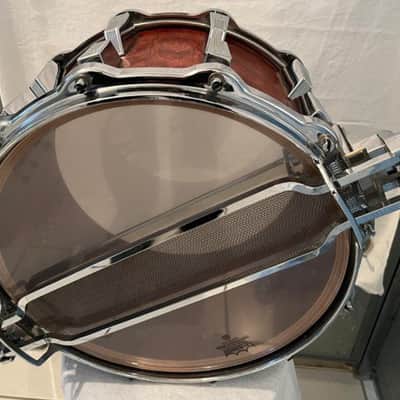 Sonor Signature HLD 580 Heavy Bubinga 14x8" Snare Drum - 24 Lugs - Excellent Condition image 11