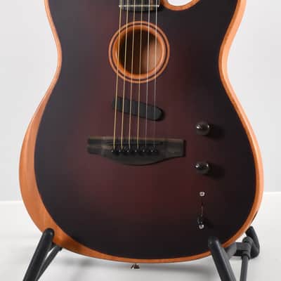 Fender American Acoustasonic Telecaster (2024) - Bourbon Burst image 1