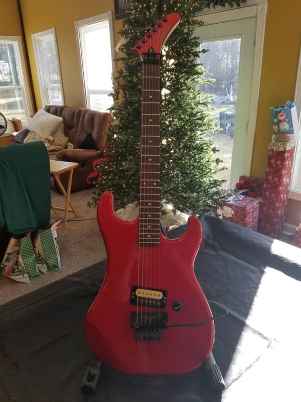 Kramer Baretta USA 1984 Candy Apple Red image 1