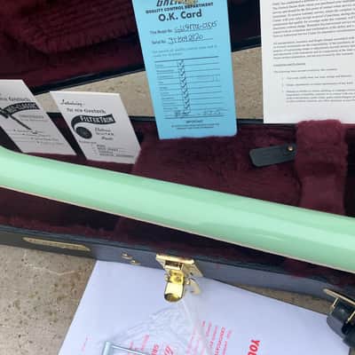 ✮ULTRA RARE✮'15 Gretsch G-6134 Double Cut PENGUIN Ltd ✮BROADWAY JADE✮1 of 25✮Jet image 20