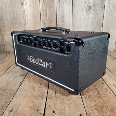 Bad Cat Hot Cat 30R Player Series Head 2017 Mint w/ Footswitch & Studio Slips Cover- Black image 4