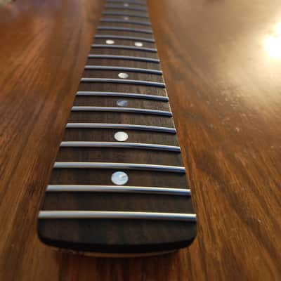 Warmoth Stratocaster Replacement Neck with Ratio tuners 2024 - Walnut Oil image 5
