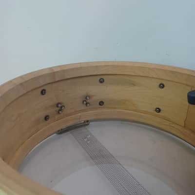 Slingerland 40s WMP 6x14"Radio King 1Ply Solid Maple Snare Drum Cloud Badge USA image 13