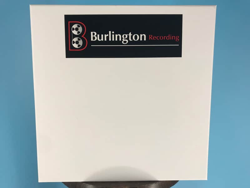 CARTON of Burlington Recording 1/4" x 2500' PRO Series Reel To Reel Tape 10.5"Hub/ Pancake 1.5Mil image 1