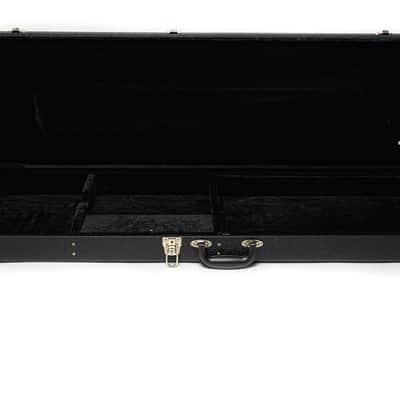 Solo PJ Style Hardshell Electric Bass Case, Black image 3