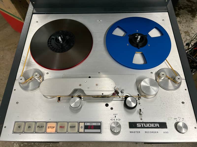 Studer A80 MKII VU Reel to Reel Tape Deck. REBUILT! image 1