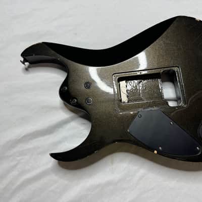 Ibanez RG370DX Electric Guitar Body 2000s - Black Sparkle image 16