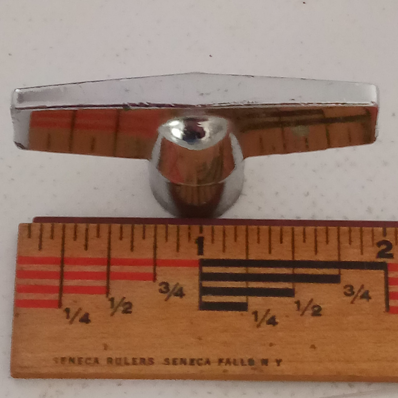 Ludwig 1/4"-20 Wing-Nut T-Handle Chrome Rocker Classic Maple Female Vintage 80s — main photograph