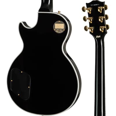 Gibson Custom Les Paul Custom with Ebony Fingerboard - Gloss Ebony Finish image 5