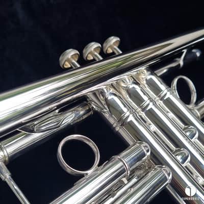 Immagine Bach Stradivarius C 180SL- 229 Chicago large lightweight trumpet case mouthpiece  gamonbrass - 20
