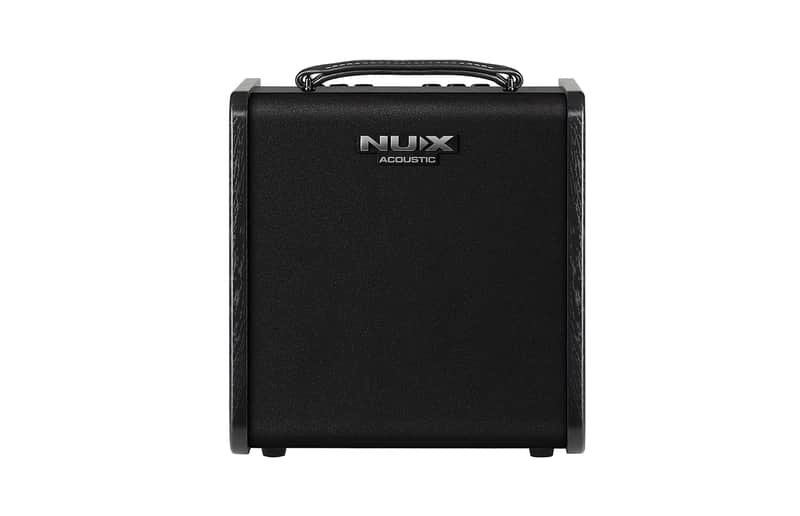 NUX Stageman AC60 | 60 Watt Acoustic Guitar Amplifier | Included NMP-2 Lite Dual Footswitch Controller image 1