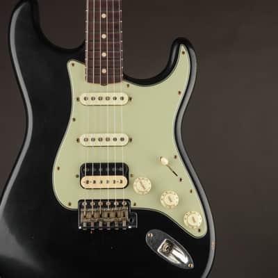Fender Masterbuilt David Brown '60s HSS Stratocaster 2025 - Black Journeyman image 2