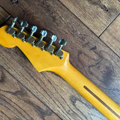 1980s Fender STM-60 Stratocaster Black HSS 'E' Serial Shreddy Electric Guitar MIJ Japan Fujigen Factory image 10