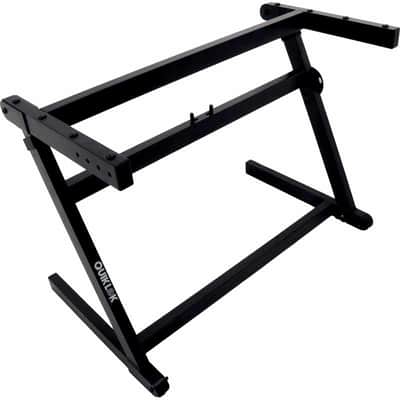 Quiklok Z71ALU Stand clavier léger série Z - noir image 1
