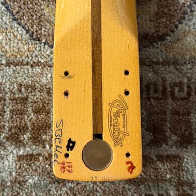 Fender Sub-Sonic Baritone Stratocaster Neck, 22 Medium Jumbo Frets, Maple image 13