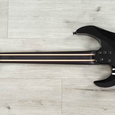 Legator Ninja X7 7-String Guitar, Buckeye Burl Top, EverTune Bridge, Royal Purple image 7