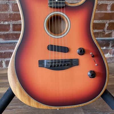 Fender 2021 American Acoustasonic Strat w/ Gig Bag image 1