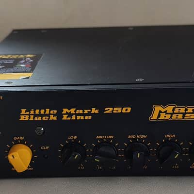 Markbass Little Mark 250 Black Line 250-Watt Bass Amp Head (not ampeg, aquilar) image 1