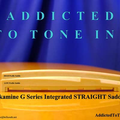 Takamine G Series TGP0756KS INTEGRATED STRAIGHT Saddle for CP100 pickup / OEM part / Saddle Only / TUSQ image 4