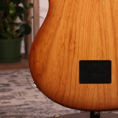 MusicMan Stingray Special HH 5 strings - Roasted Flamed Maple Fingerboard, Hot Honey image 10