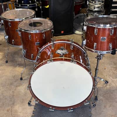 Tama 80’s Superstar Mahogany 24-14-16-18 Drum Set image 1