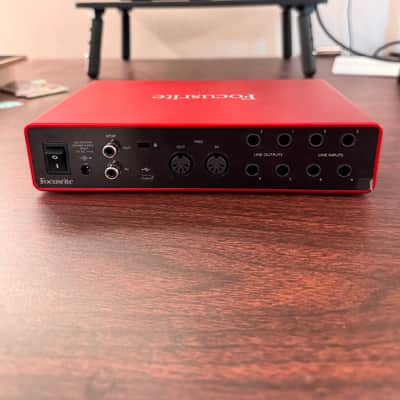 Focusrite Scarlett 8i6 3rd Gen USB Audio Interface 2019 - Present - Red / Black image 5
