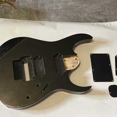 1999 Japan Fujigen Ibanez RG7420 7 String Galaxy Black Guitar Body Floyd Ready #2 image 1