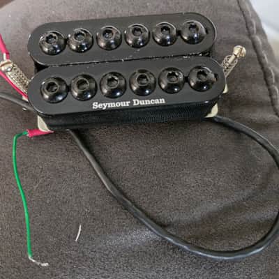 Seymour Duncan SH-8n Invader Neck Humbucker 2010s - Black image 3