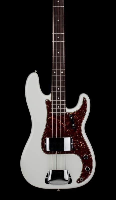 Fender Custom Shop 1965 Precision Bass Deluxe Closet Classic - Olympic White #91077 image 1