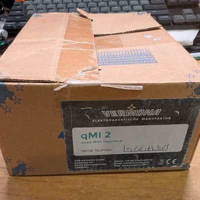 Vermona Modular qMI 2 Quad MIDI Interface Eurorack Module w/ Extras #52423 image 6