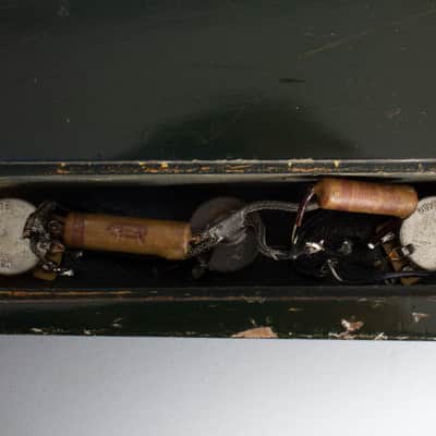 Gibson Century 6 Lap Steel Electric Guitar (1952), original brown hard shell case. image 13