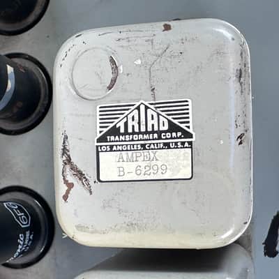 Vintage Ampex 350 Tube Mic Preamp w/ Triad Transformers image 12
