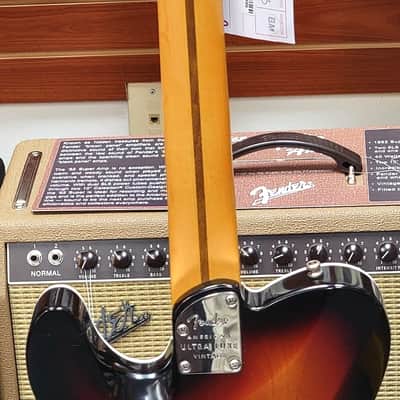 2025 Fender American Ultra Luxe Vintage '60s Telecaster Custom w/Case! Sunburst! VERY NICE!!! image 7
