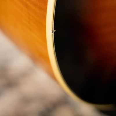 Epiphone J-200 Acoustic/Electric Guitar - Aged Vintage Sunburst Gloss - Used image 14